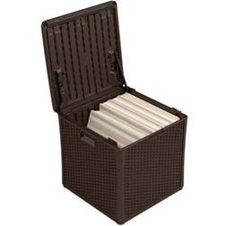 Suncast BMDB60 Resin Wicker Deck Box