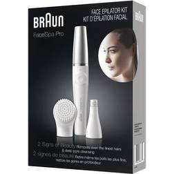 Braun FaceSpa Pro in White/Silver WHITE NO SIZE