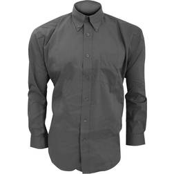 Kustom Kit Men's Long Sleeve Corporate Oxford Shirt