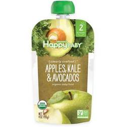 Happy Baby Family Clearly Crafted Apples Kale & Avocado Food Pouch 4 oz CVS