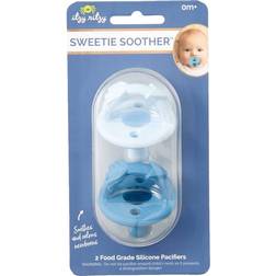 Itzy Ritzy 2pk. Arrow Boy Pacifier Blue