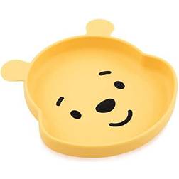 Bumkins Winnie The Pooh Silicone Grip Toddler Dish In Yellow Yellow Plate