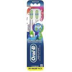 Oral-B Indicator Color Collection Manual Toothbrush, Medium, 2 Count