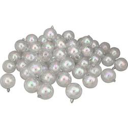 Northlight Seasonal Clear Iridescent Shatterproof Ball Christmas Tree Ornament 60