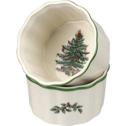 Spode Christmas Tree Scalloped 2 Ramekin