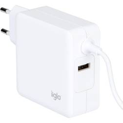 Iiglo universal oplader til PC, telefon og tablet, USB-C 65W