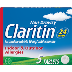 Claritin 24hr Non-Drowsy Allergy Relief Tablets, 5 CVS