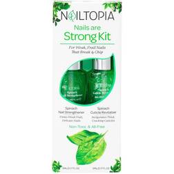 Nailtopia Spinach Nails Are Strong Kit