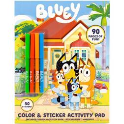 Bluey Coloring and Activity Book