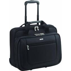 Solo Bags PT136-4 17" Rolling Laptop Portfolio, Black