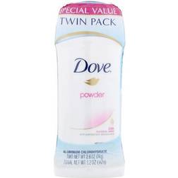 Dove 5.2 Oz. 2-Pack Invisible Solid Anti-Perspirant Deodorant In Powder