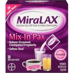 Miralax 10-Count Single Dose Packets 10 Ct