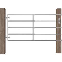 vidaXL 5 Bar Field Gate 66.9x35.4"