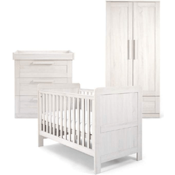 Mamas & Papas Atlas Cotbed Range with Dresser Changer & Wardrobe