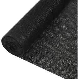 vidaXL Privacy Net Black 1.5x50 HDPE