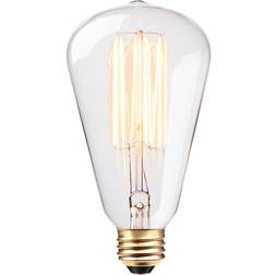 Globe Electric Vintage Edison 60-Watt S-Type Bulb Soft White Soft White 60 Watt