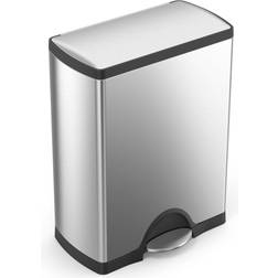 Simplehuman Brushed Step Trash 13.21gal