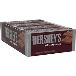 Hershey's Milk Chocolate Bar, 1.55 oz, 36 Count