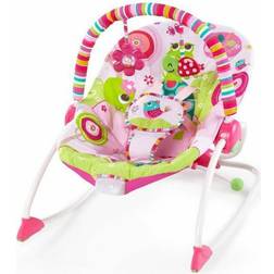 Bright Starts Raspberry Garden Rocker