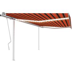 vidaXL Manual Retractable Awning with