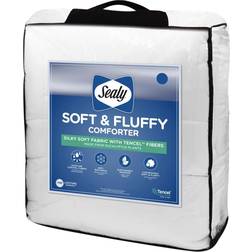 Sealy Soft Fluffy Comforter, King Bedspread White