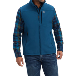 Ariat Men's Logo 2.0 Softshell Vest - Majolica Blue