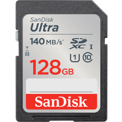 SanDisk Ultra SDXC Class 10 UHS-I U1 A1 140MB/s 128GB