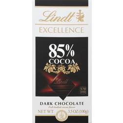 Lindt Excellence 85% Cocoa Extra Dark Chocolate Bar 3.5oz