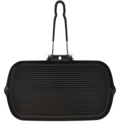 Chasseur French Rectangular Enameled Cast Iron Grill