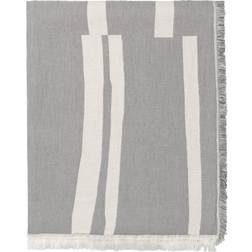 Elvang Organic Cotton Lyme Grass Throw Filz Grau