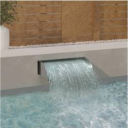 vidaXL Waterfall 60x34x14 Stainless Steel 304 Garden