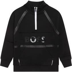 Hugo Boss Big Kid Boys' Quarter Zip Sweatshirt