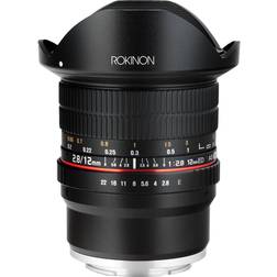 Rokinon 12mm F2.8 Ultra Wide Fisheye Lens for Sony E Mount Interchangeable Cameras