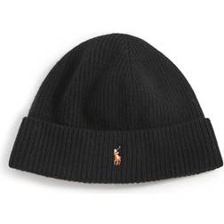 Polo Ralph Lauren Signature Cuff Beanie - Polo Black