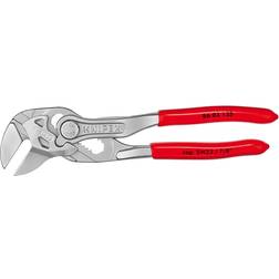 Knipex 5 in. Chrome Vanadium Steel Smooth Jaw Mini Pliers Wrench