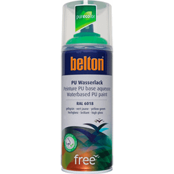 Belton Free high gloss farvespray RAL 6018 lys Lackfarbe Grün, Gelb 0.4L