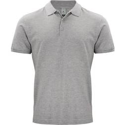 Clique Mens Classic OC Polo Shirt (Anthracite Melange)