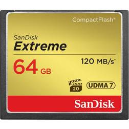 SanDisk Extreme CompactFlash Memory Card 64GB