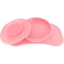 Twistshake Click-Mat Mini Plate Pastel Pink