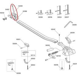 Thule 34358 Wheel Strap 591