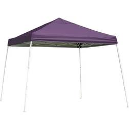 ShelterLogic 22706 12 ft. Sport Pop-up Canopy Slant Leg Purple Cover