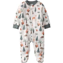 Carter's Unisex Baby Organic Cotton Sleep and Play, Woodland Print, Newborn