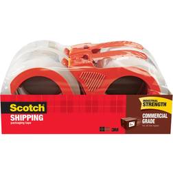 Scotch 3750-4RD Commercial Grade Packaging Tape with