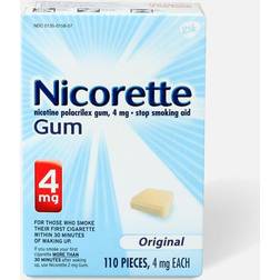 Nicorette Nicotine Gum Stop Smoking Aid Original