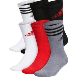 Adidas Cushioned Mixed Crew Socks 6-pack