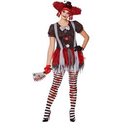 Spirit Halloween Adult Horror Clown Plus Size Costume