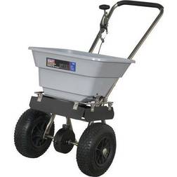 Sealey Stainless Steel Broadcast Salt Spreader 37kg Walk Behind