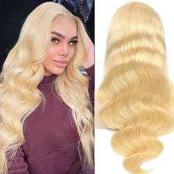 HEOOEN 13x4 Body Wave Lace Front Wig 22 inch #613 Blonde
