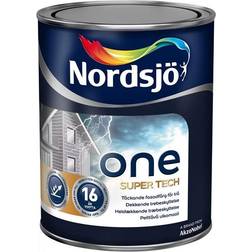 Nordsjö ONE SUPER TECH BW 1 Trefasademaling Hvit