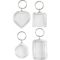 Creativ Company Keychain Shapes 4pcs